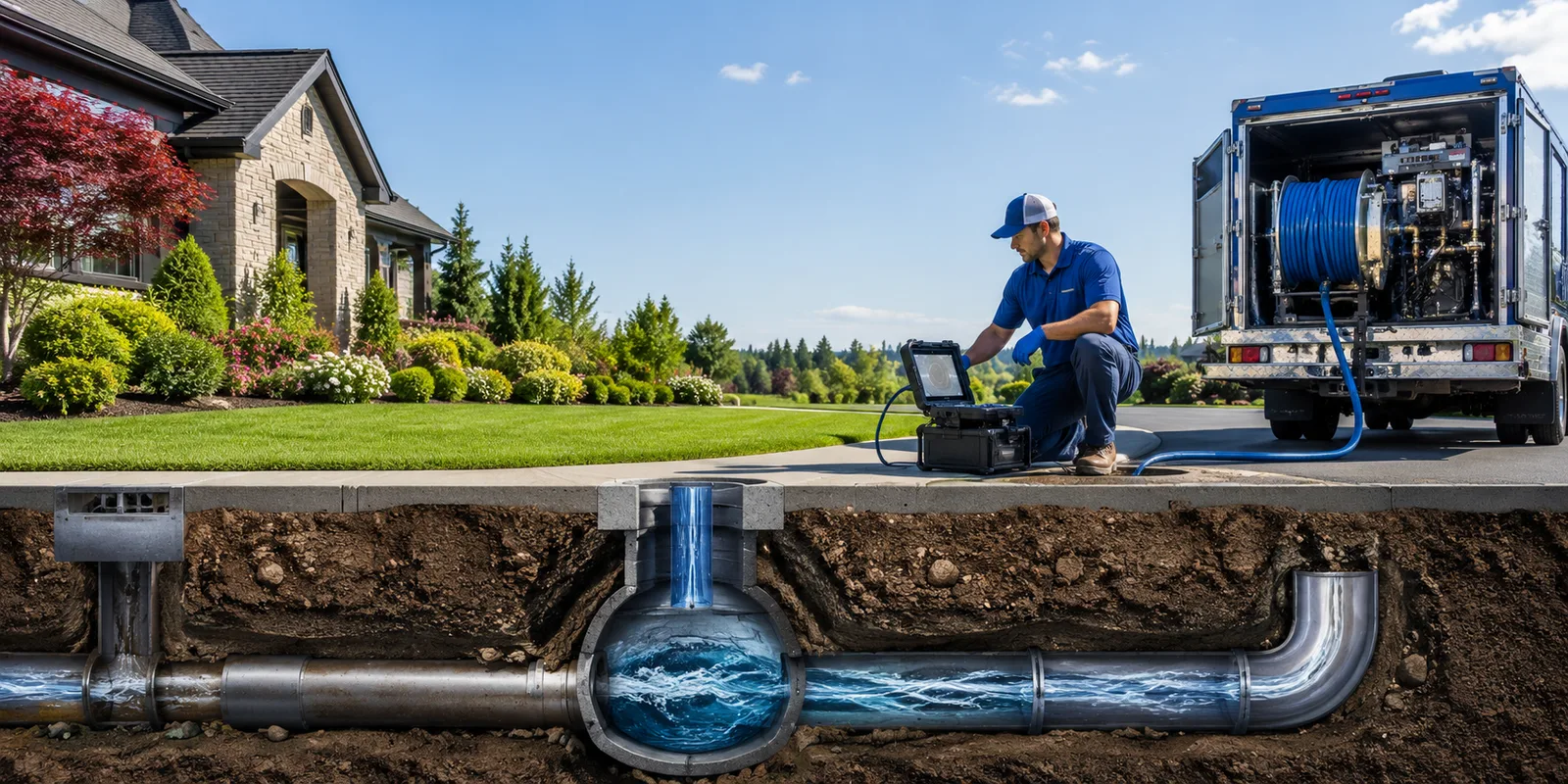 Drainage restoration information for Pleasureville, KY